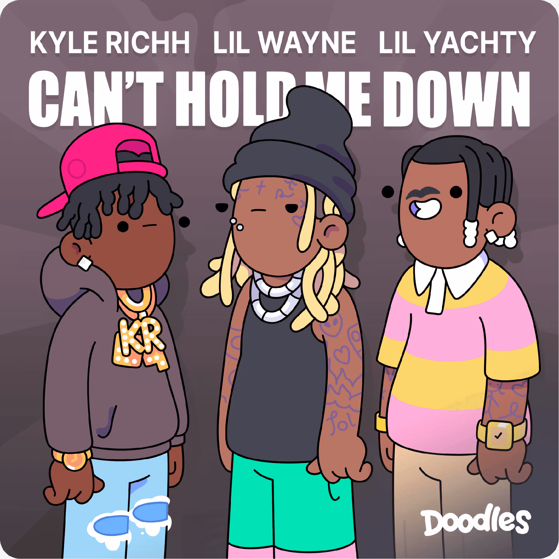 Doodles releases new video ‘Can’t Hold Me Down’ live on Doodlestv