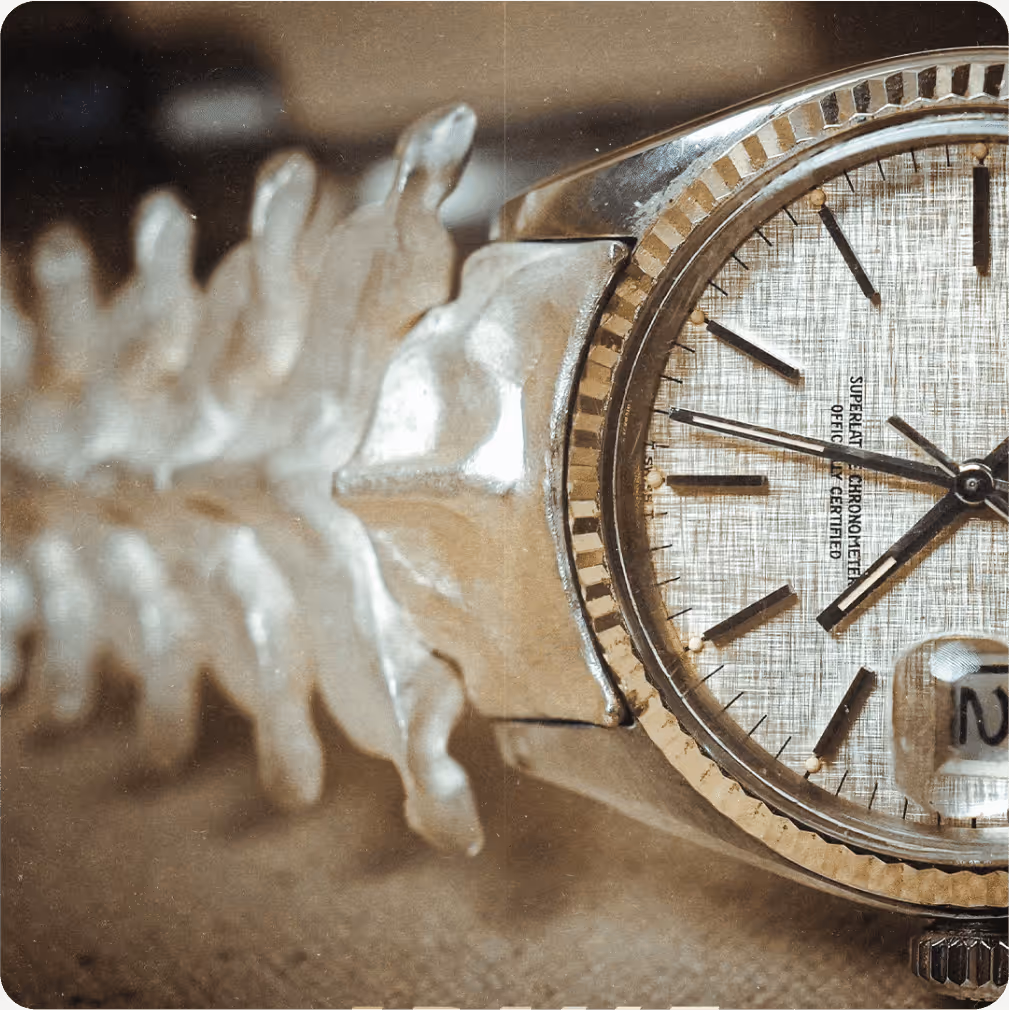 Snuffy and 9dcc release spine-inspired Rolex collection