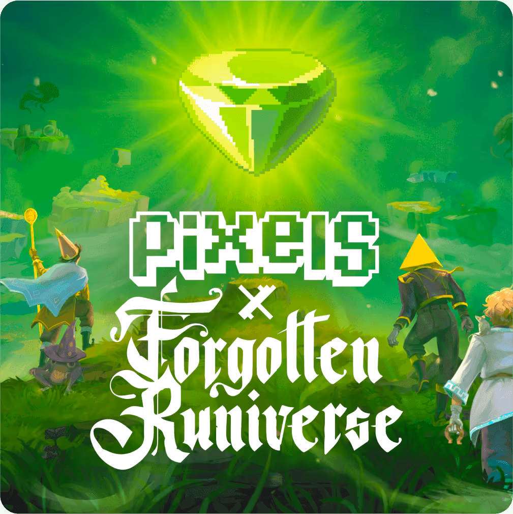 Pixels and Forgotten Runiverse link up on Ronin