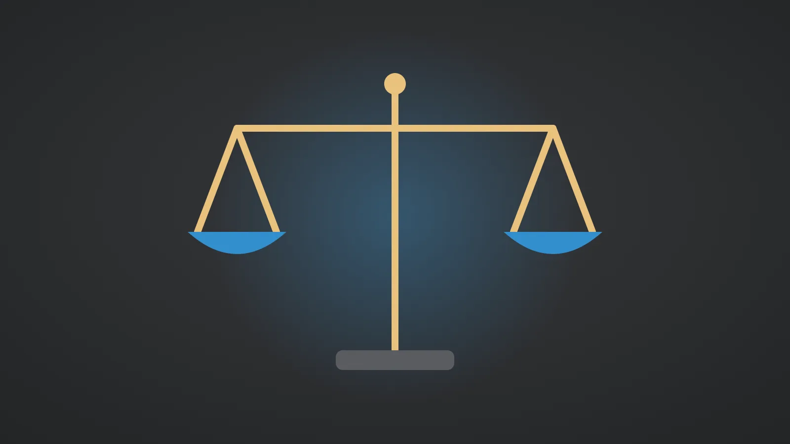 The scales of justice