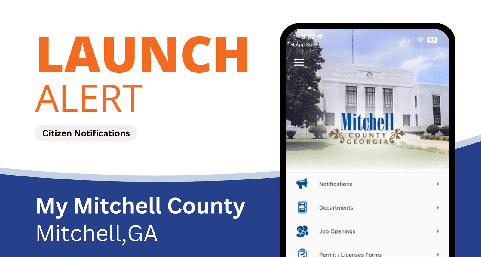 Apps Mitchell Mitchell County, GA Launches New Mobile App, “My Mitchell County”