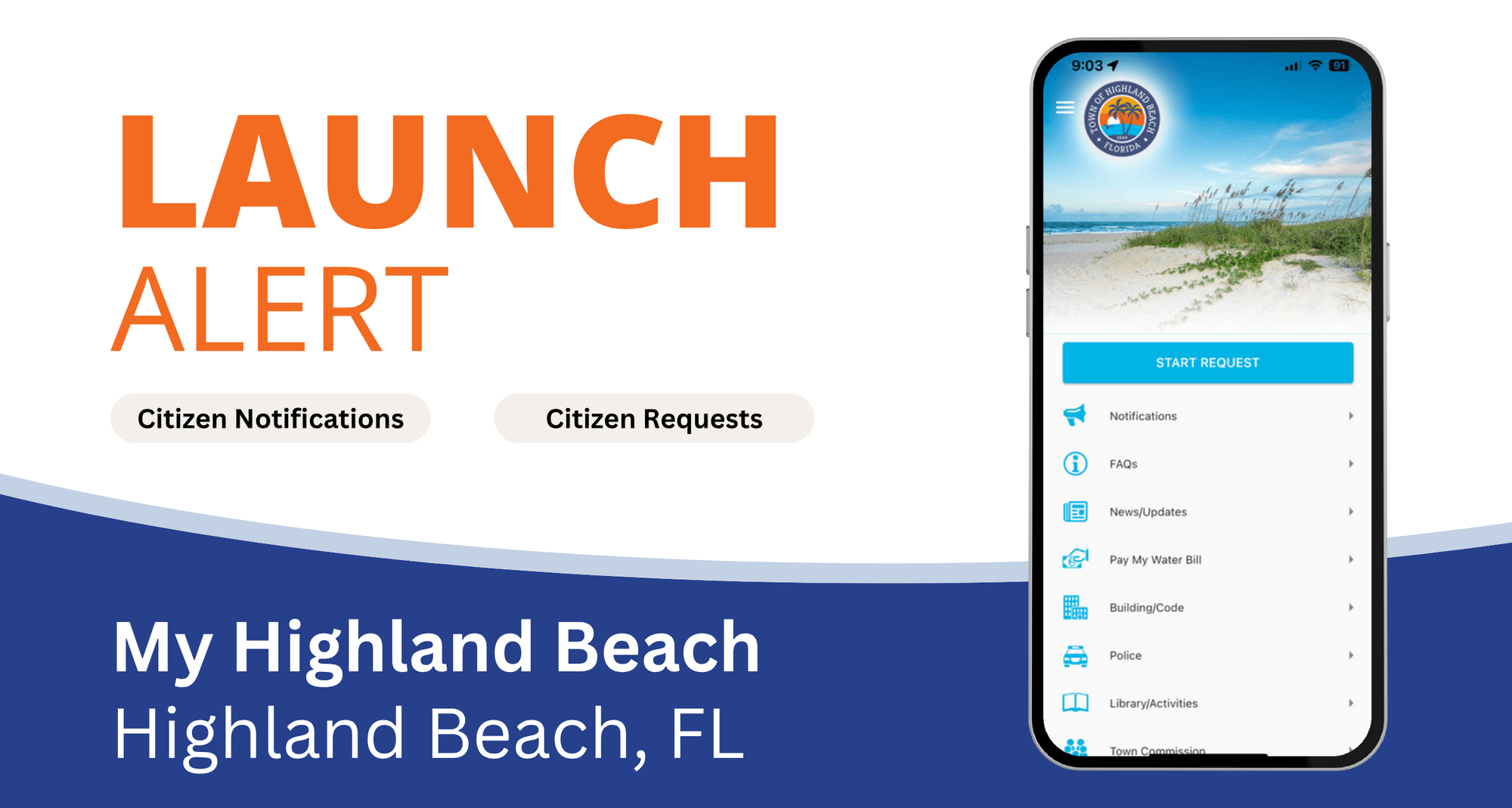 Highland Beach, FL Debuts "My Highland Beach" Local Government Mobile ...