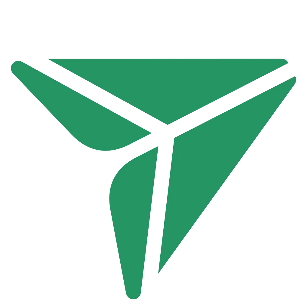 text logo