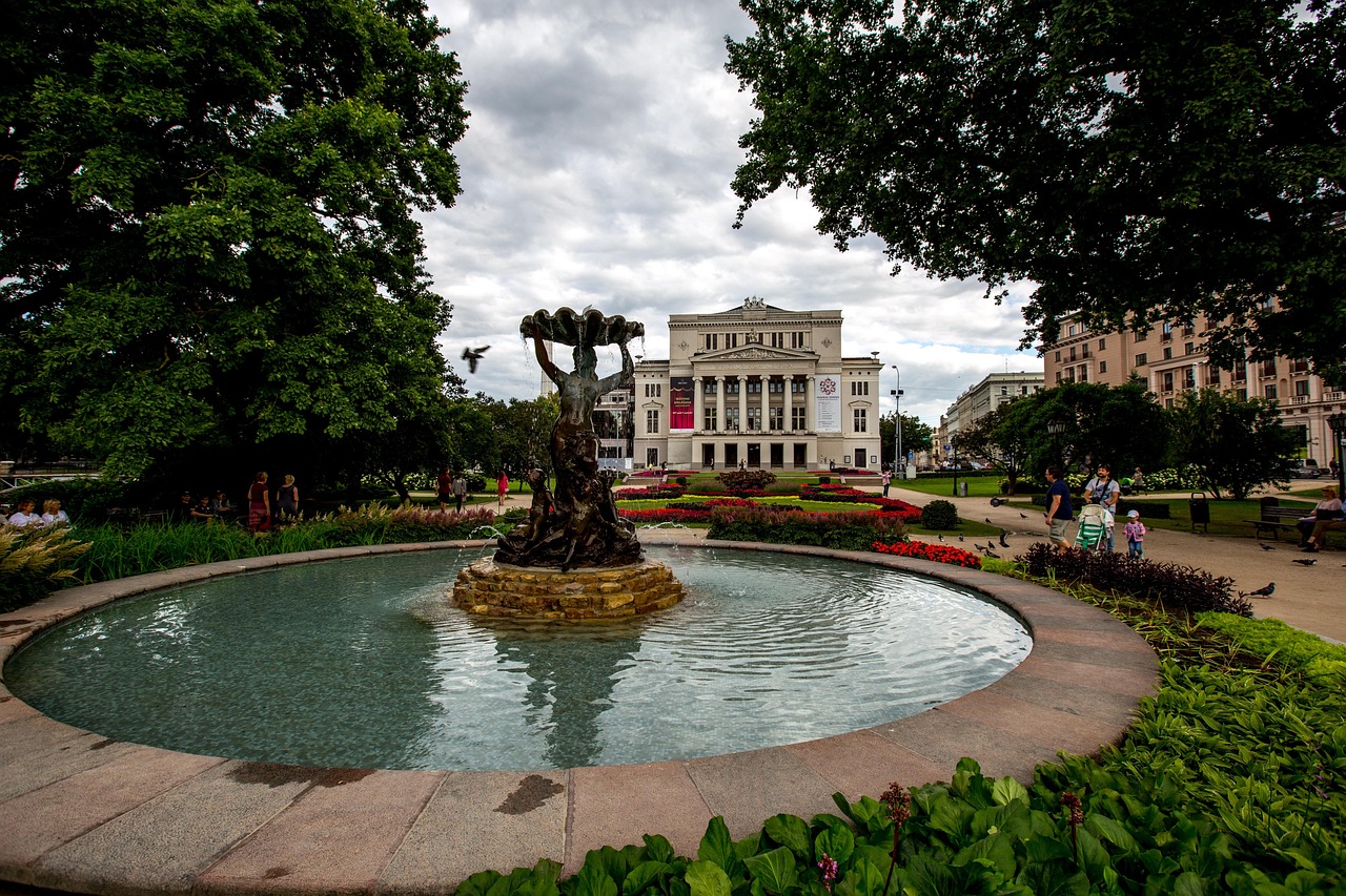 Relax in the City Center Parks