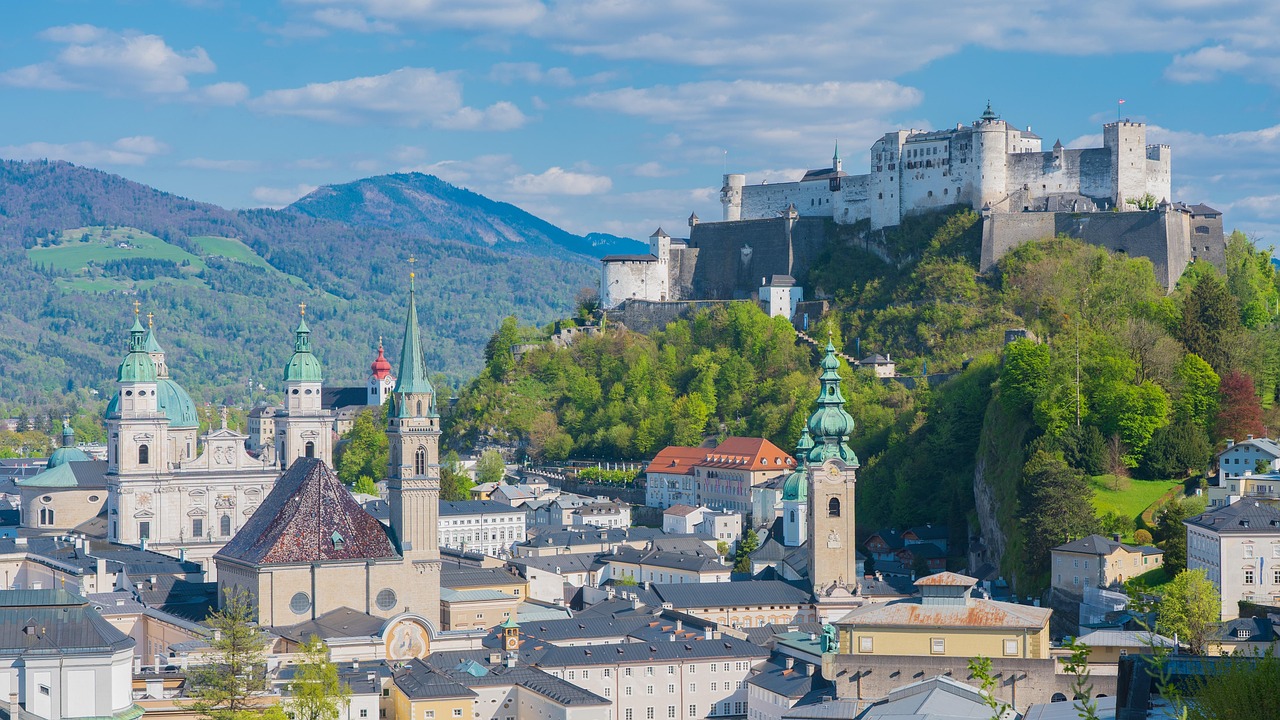  Salzburg Cathedral and the Old Town