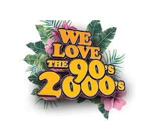 We love the 90s logo