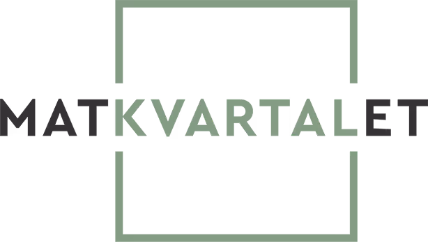 Logo med teksten MATKVARTALET i svart.