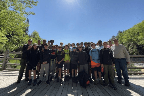 Boy Scouts Group Picture