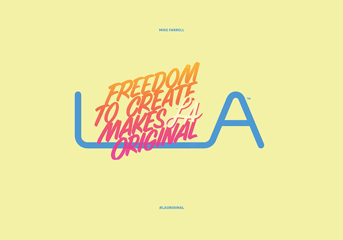 LA Original: Official Symbol of LA Creativity: LAOR WestfieldGallery 6pm Page 03 670