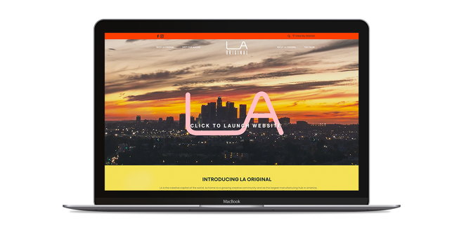 LA Original: Official Symbol of LA Creativity: LAOG WEBSITE DEVICES 670
