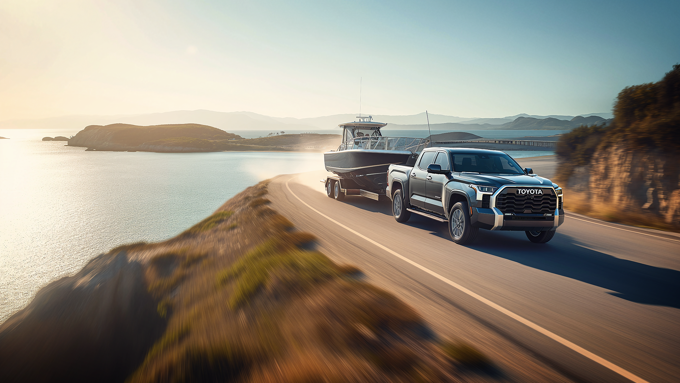 Illustrations & Animations: ZakBam ToyotaTundra Boating