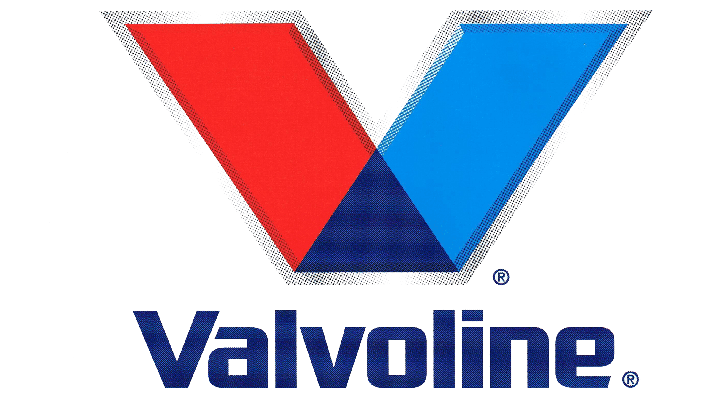 Valvoline logo with a large red and blue V above the dark blue text 'Valvoline'.