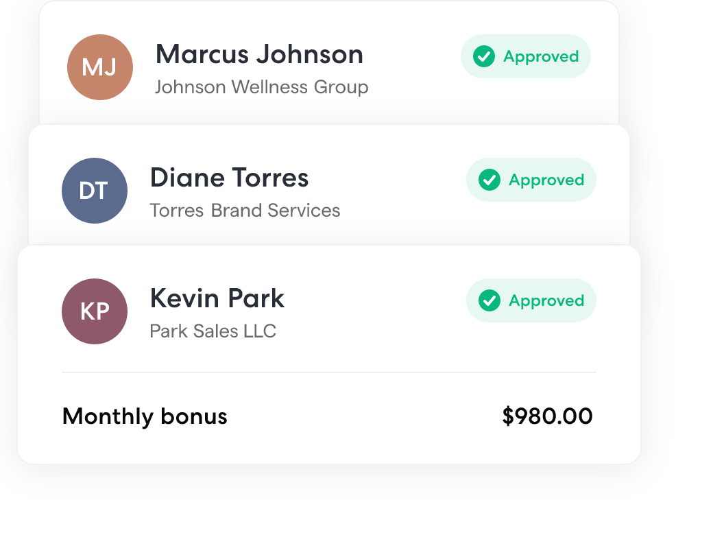 Wingspan payments dashboard