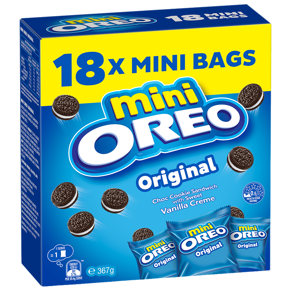 OREO Mini Original 18 Pack 367g