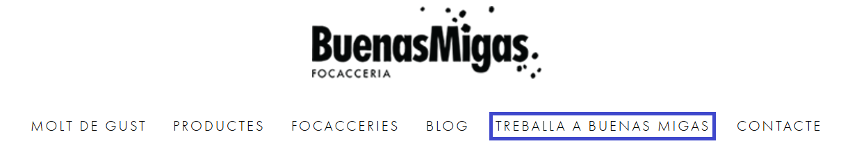 Sección ‘Treballa a Buenas Migas’