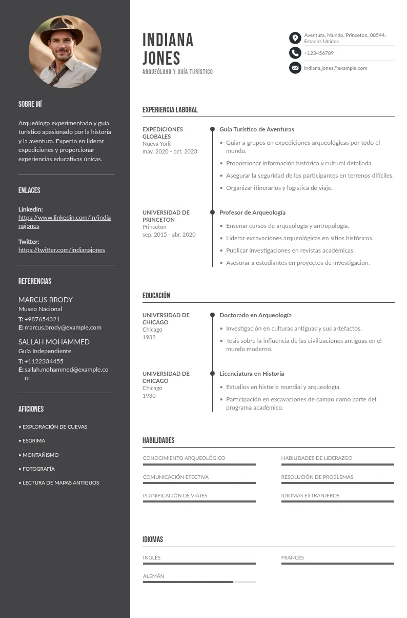 Guía Paso a Paso para Crear un CV Efectivo para Guía Turístico