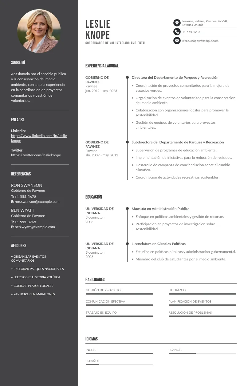 Guía para elaborar un CV de Coordinador de Voluntariado Ambiental: plantillas y consejos prácticos