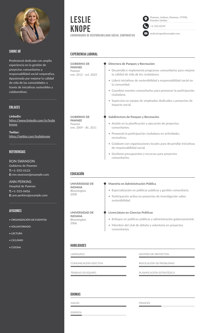 Guía para Elaborar un CV Efectivo para el Puesto de Coordinador de Responsabilidad Social Corporativa