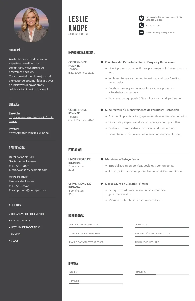 Guía Sencilla para Crear un CV Impactante como Asistente Social