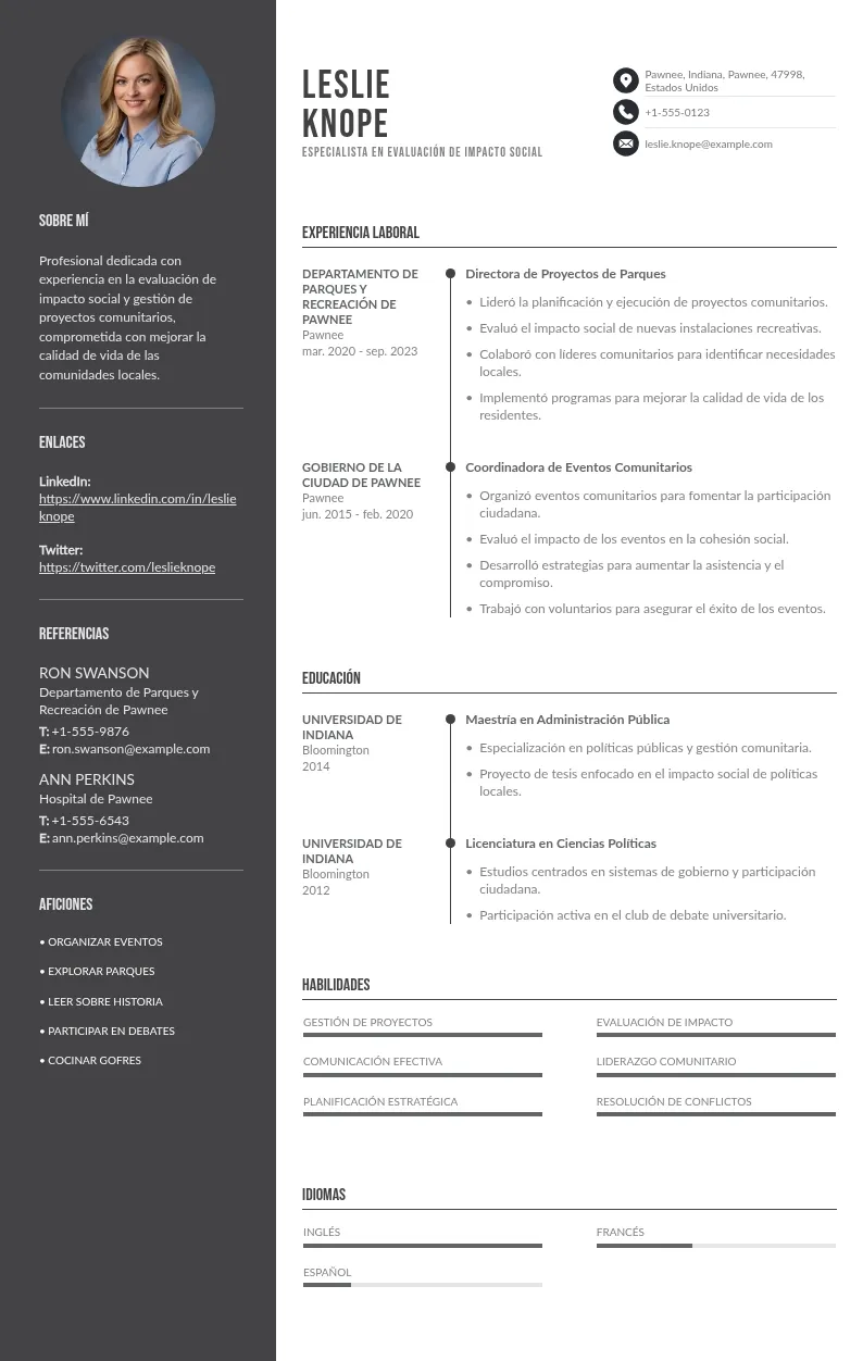 Guía Paso a Paso para Crear un CV Efectivo de Especialista en Evaluación de Impacto Social