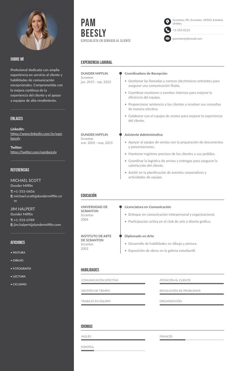 CV especialista en servicio al cliente: descubre cómo hacerlo atractivo