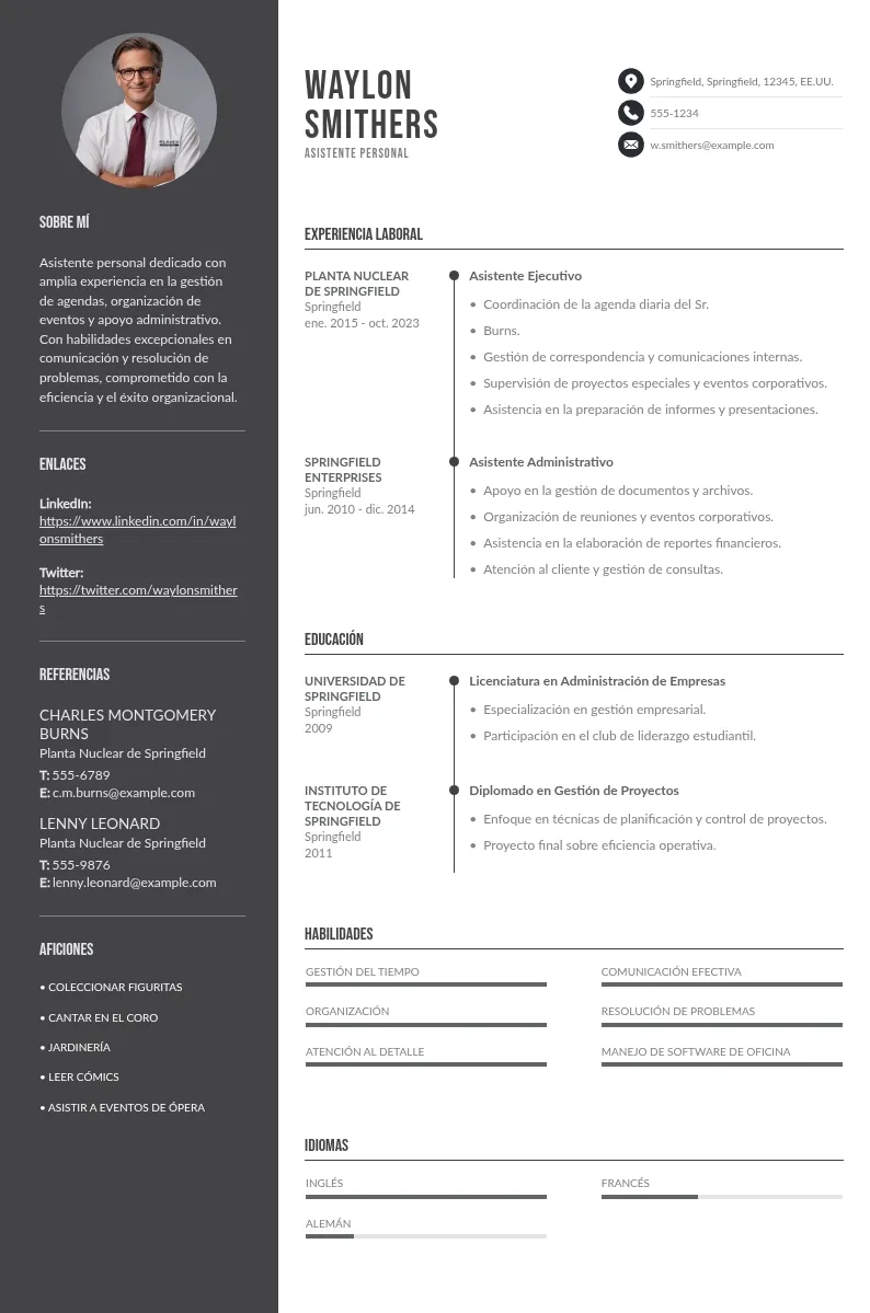 Cómo hacer un CV de asistente con éxito: ejemplos, consejos de estructura y escritura