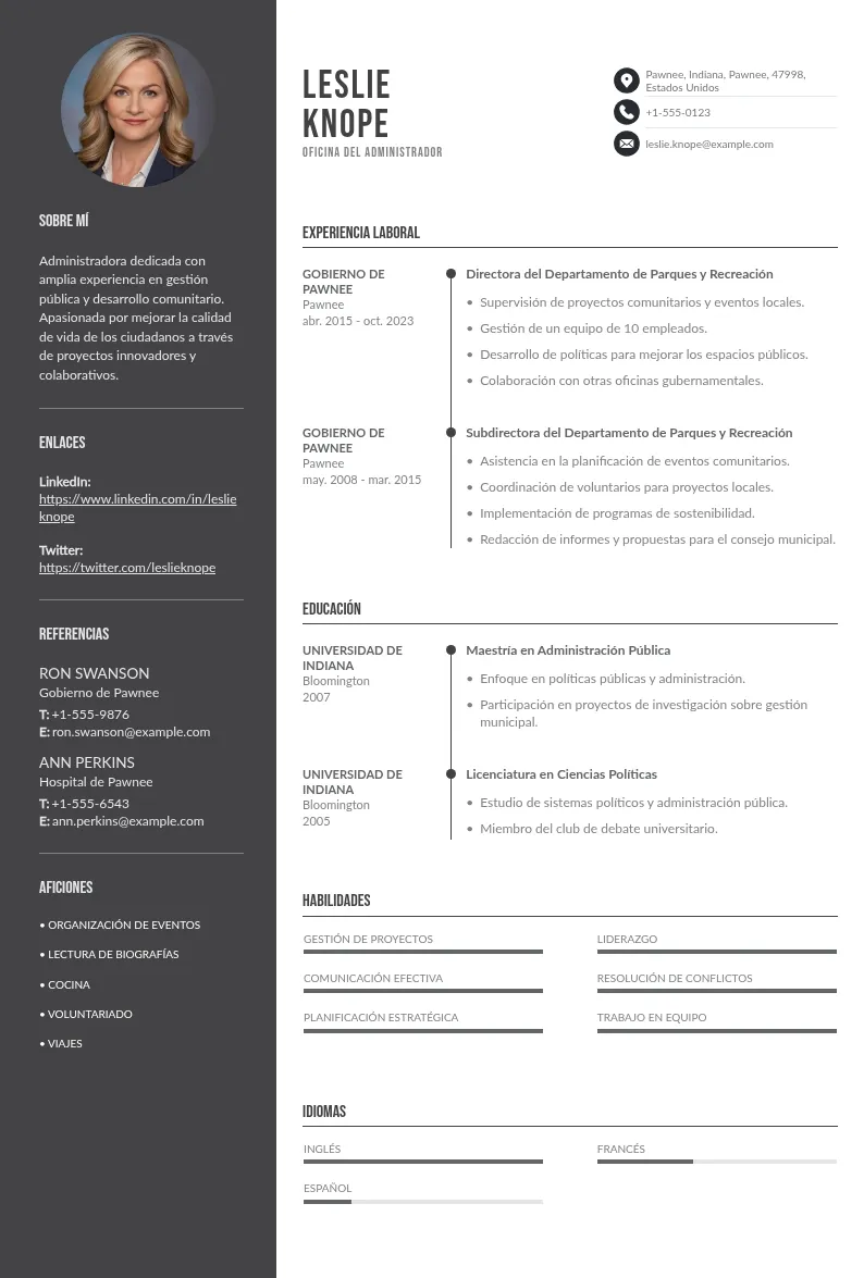 CV oficina del administrador: una guía para todos los profesionales administrativos