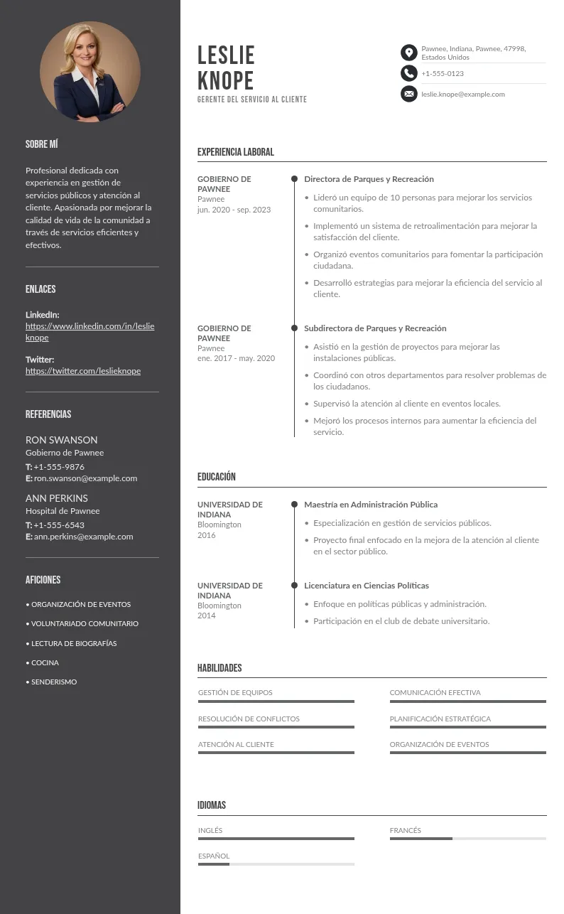 CV gerente del servicio al cliente: todo lo que debes saber sobre su redacción