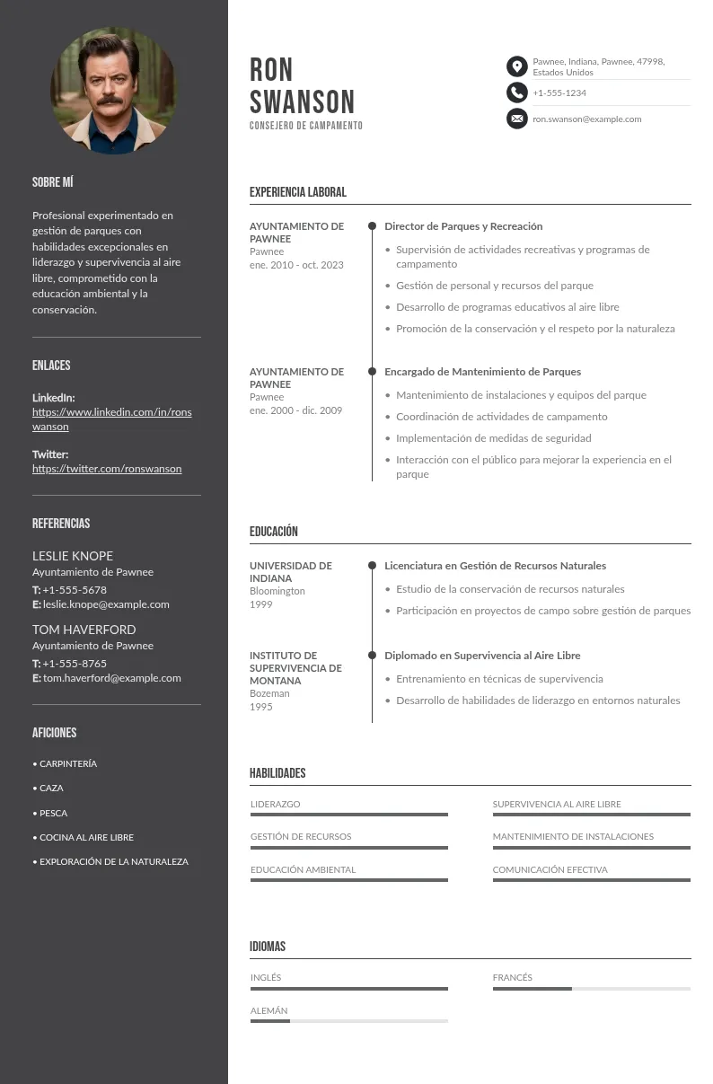 Sugerencias sobre cómo escribir un CV de consejero de campamento + ejemplos prácticos