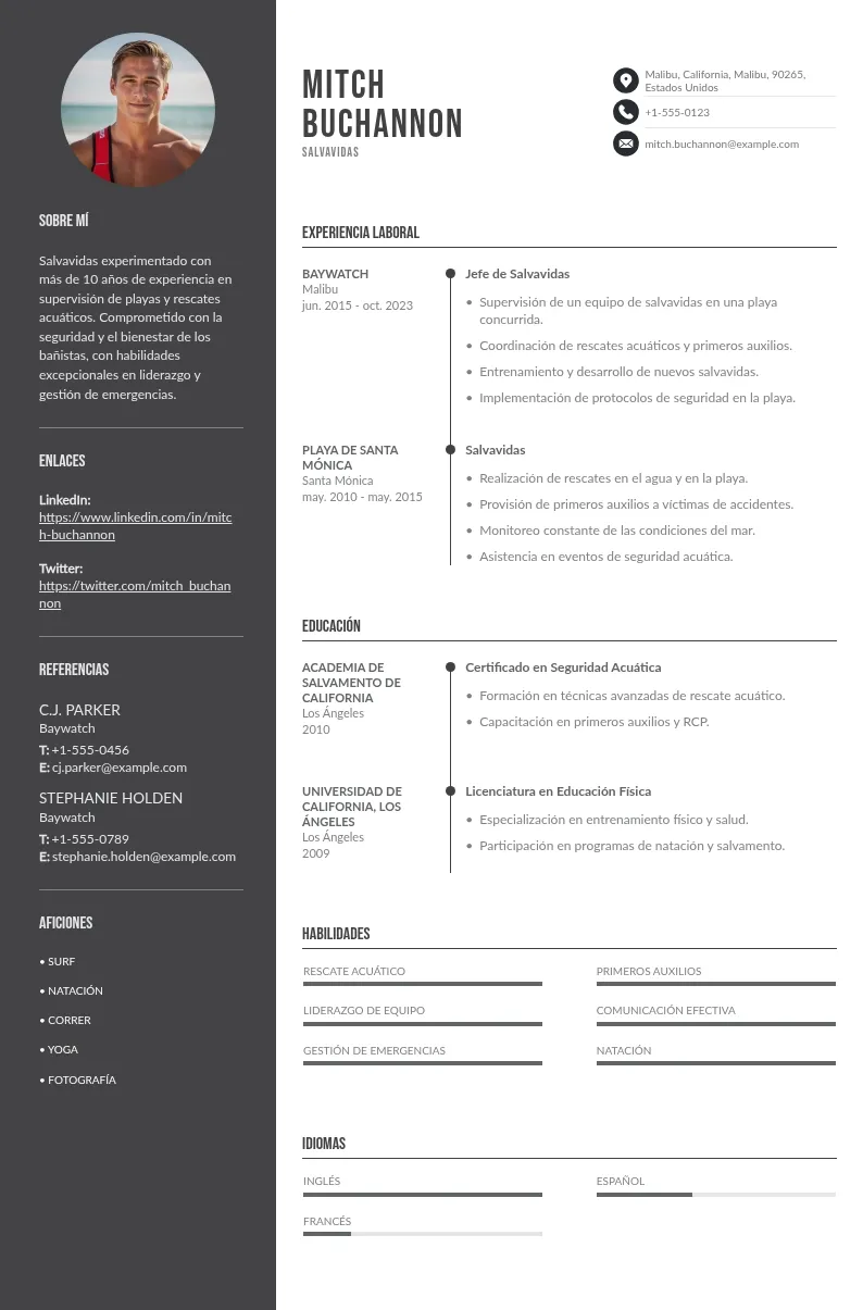 CV salvavidas: consejos y ejemplos que te ayudarán a redactarlo