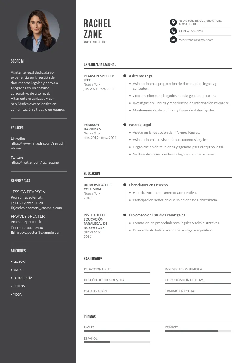 Cómo estructurar un CV de asistente legal que te promocione como el mejor perfil para este puesto