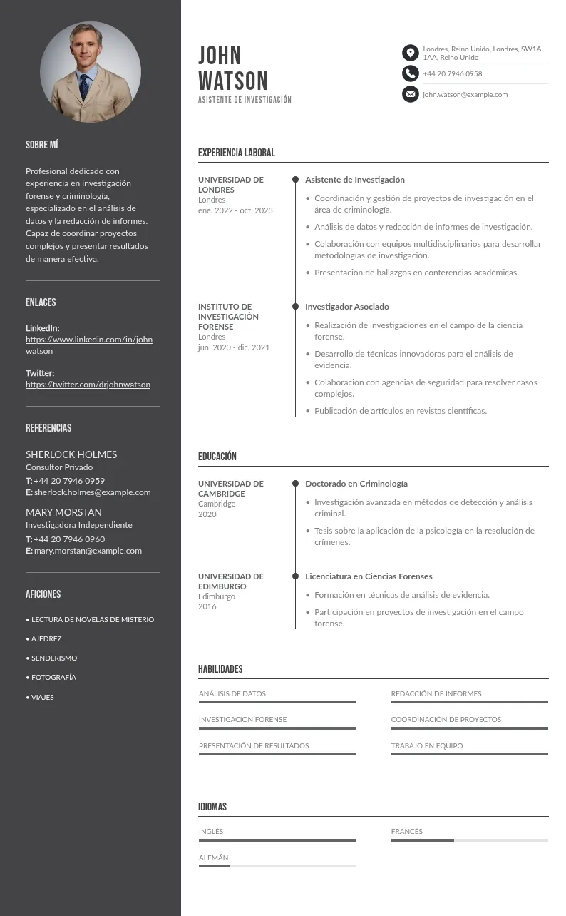 Cómo escribir un CV de asistente de investigación: guía práctica detallada