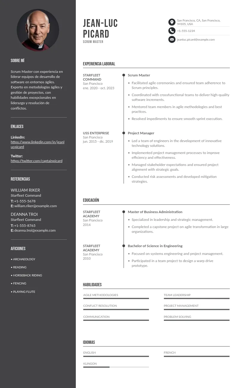CV maestro Scrum: qué información agregar en él y cómo hacerlo