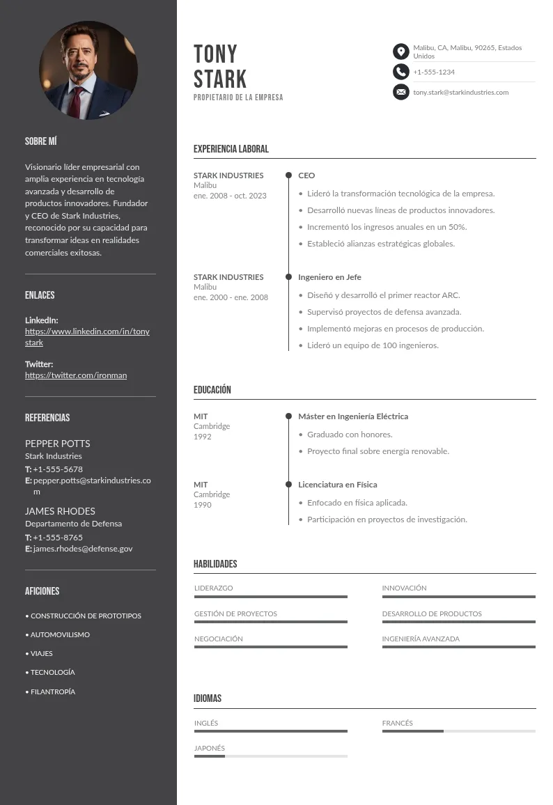 Cómo escribir un CV de propietario de la empresa: ejemplos, consejos y preguntas frecuentes