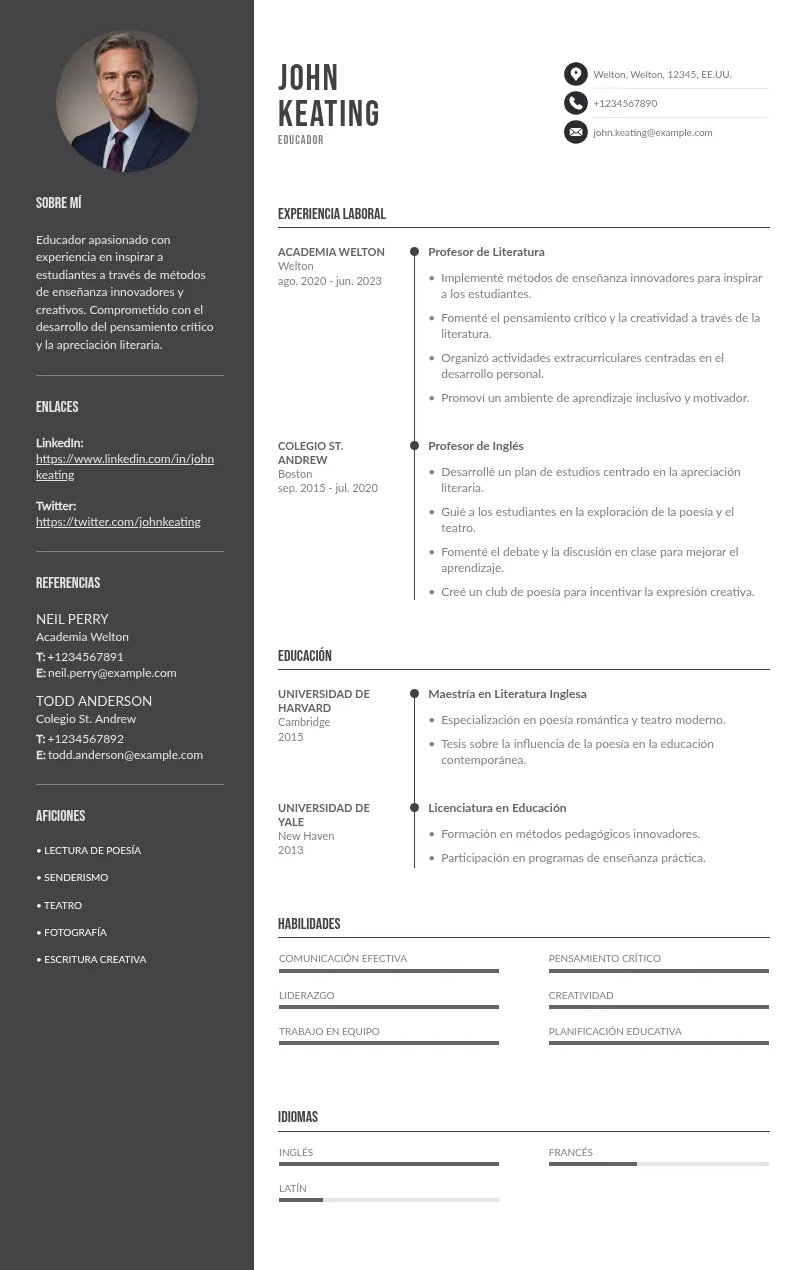 CV educador: consejos para redactarlo a la perfección