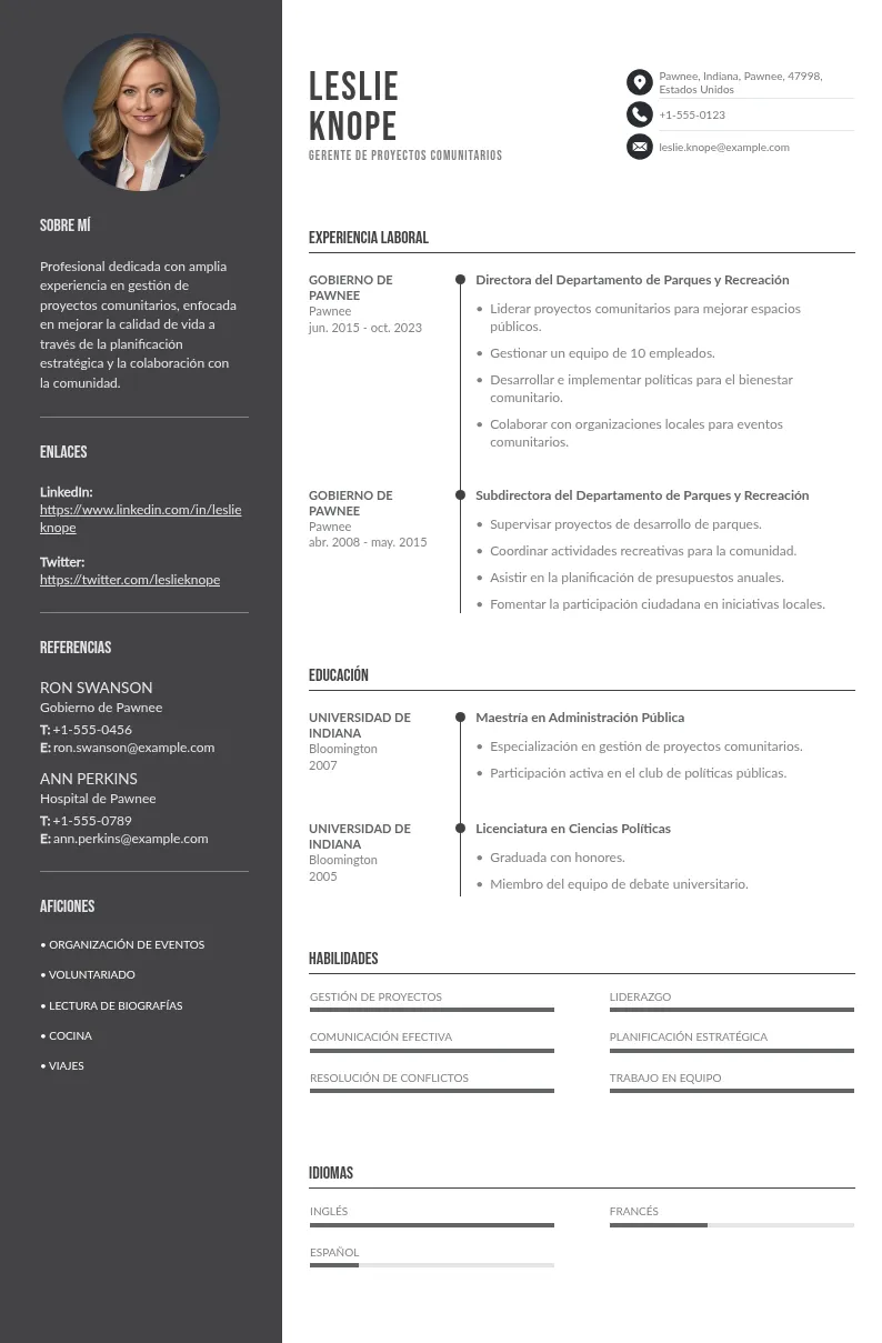 Currículum de gerente: consejos para puestos exitosos