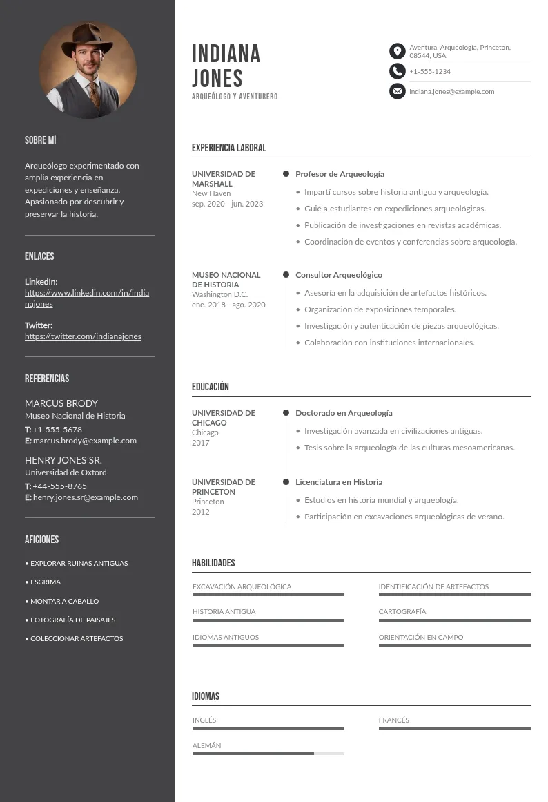Currículum para prácticas: guía completa