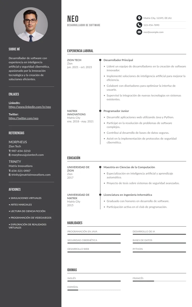 Currículum de programador: todo lo que debes saber