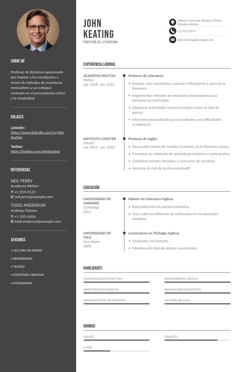 Currículum académico: cómo hacerlo memorable