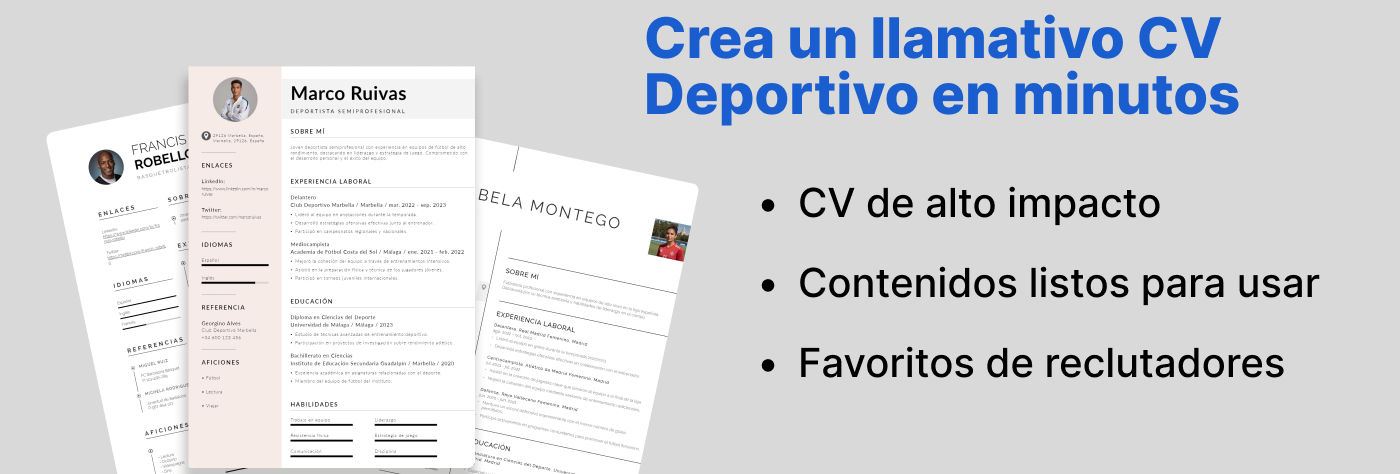 Mejor CV Deportivo