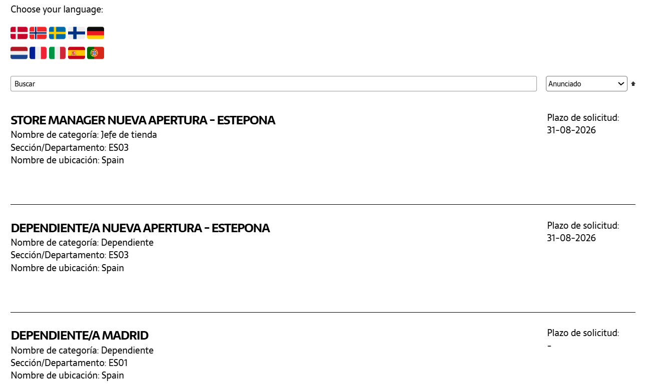 Lista de ofertas de Flying Tiger