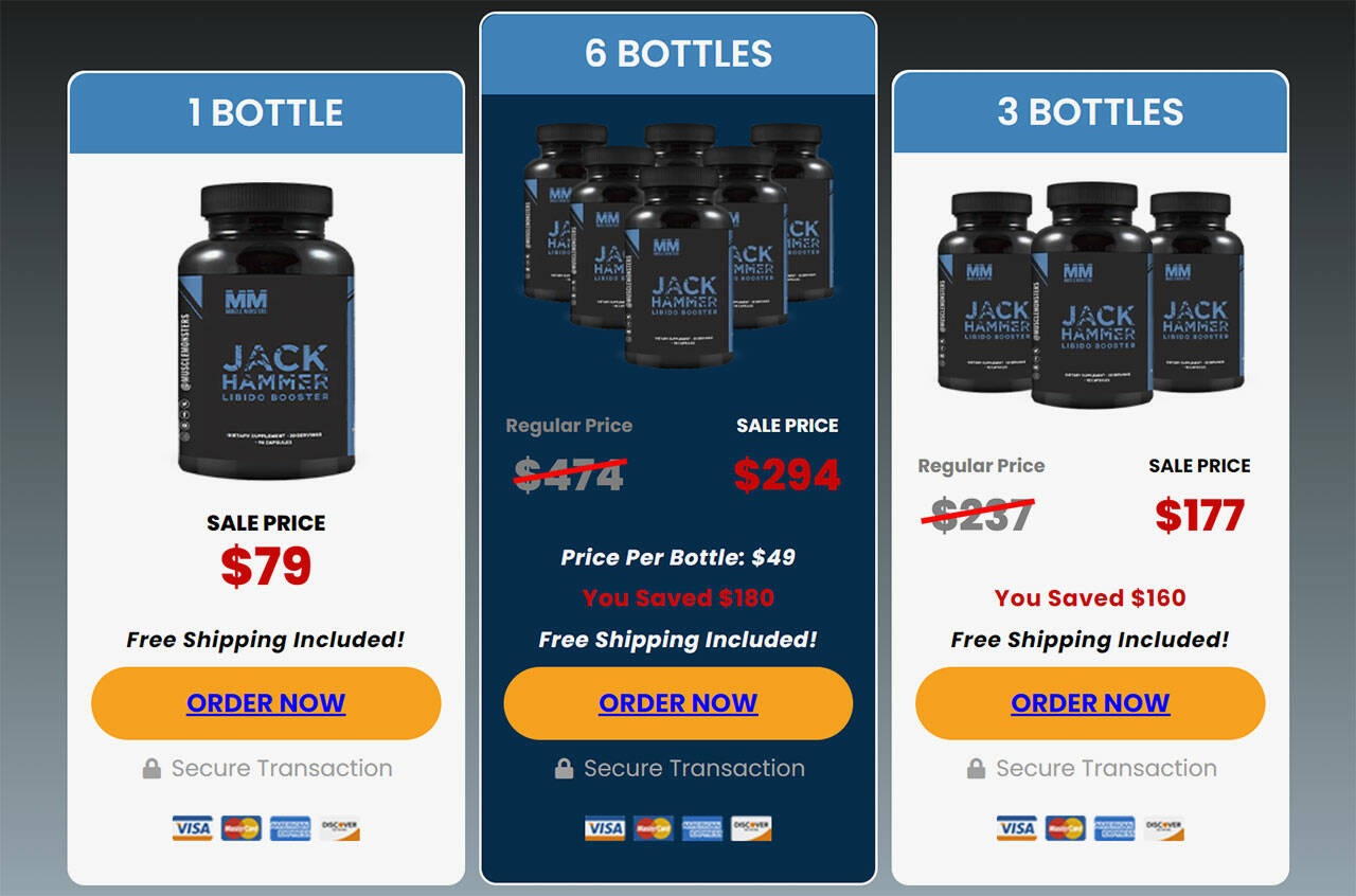 Jack Hammer Libido Booster Reviews – Does This Male Enhancement Product  Work? | Gamma