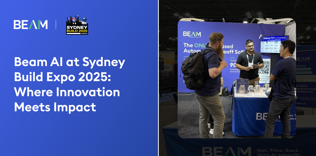 Beam AI at Sydney Build Expo 2025: Where Innovation Meets Impact