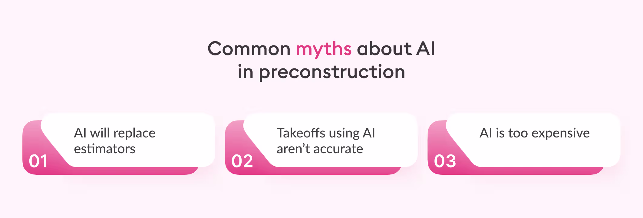 Common Myths about AI in Preconstruction 