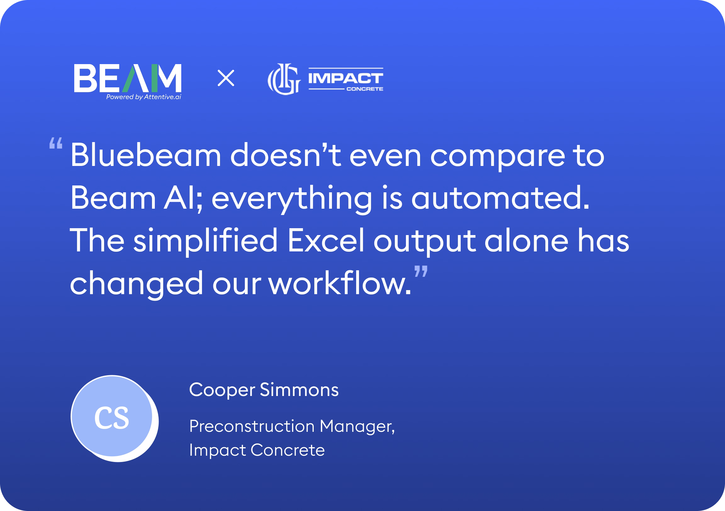 Impact Concrete - Beam AI
