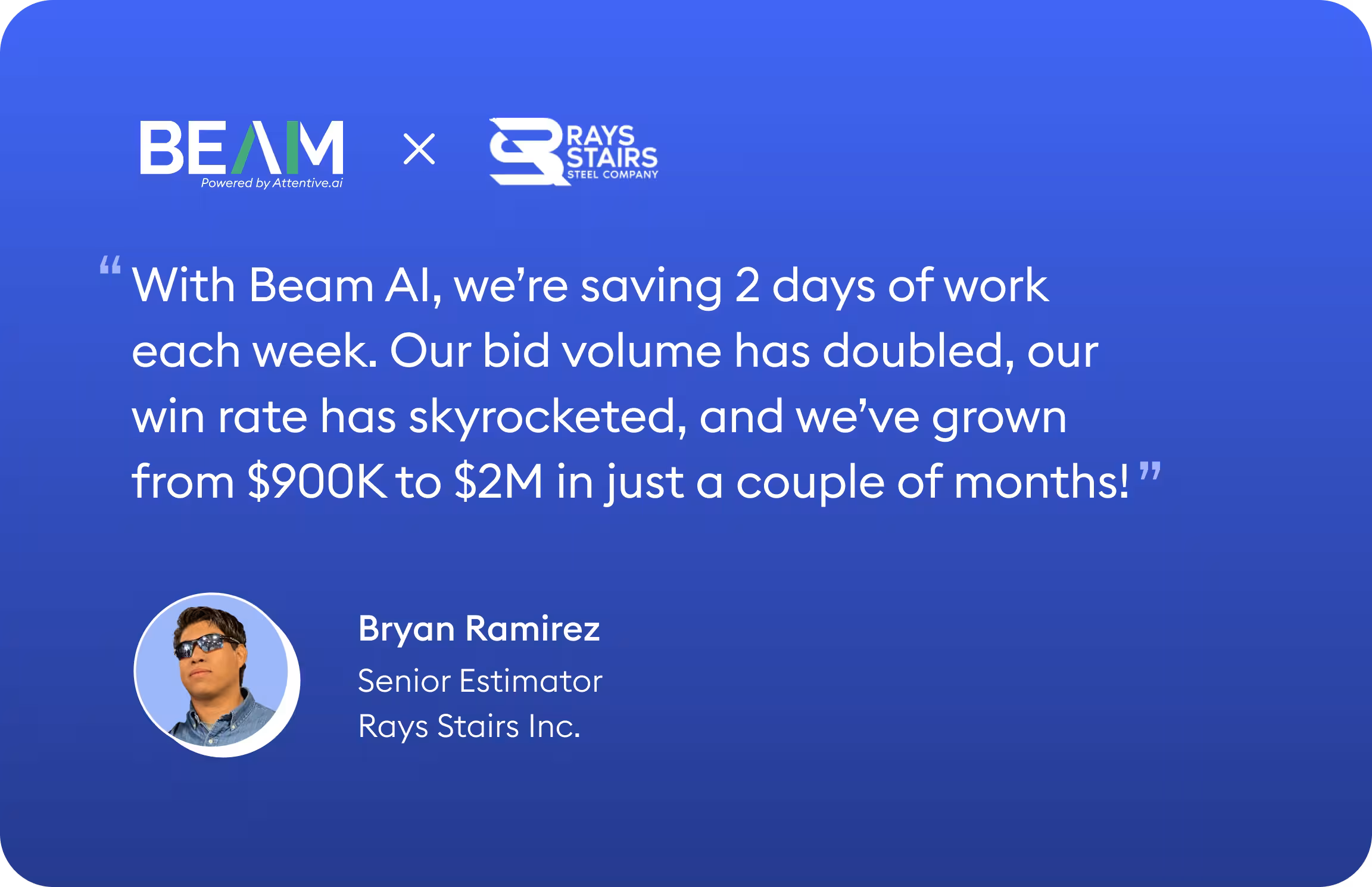 Beam AI - Rays Stairs Steel Company