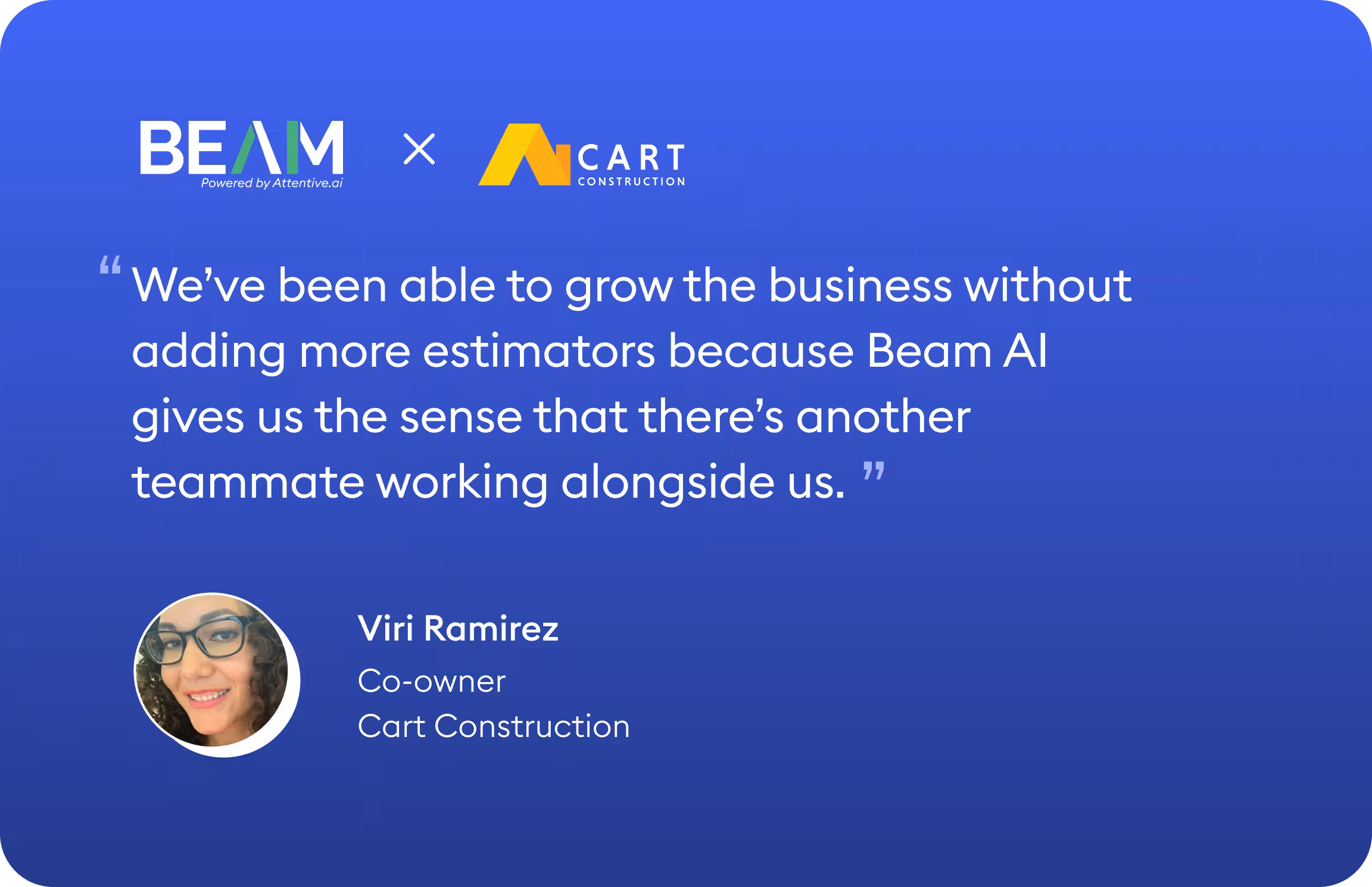 Beam AI - Cart Construction
