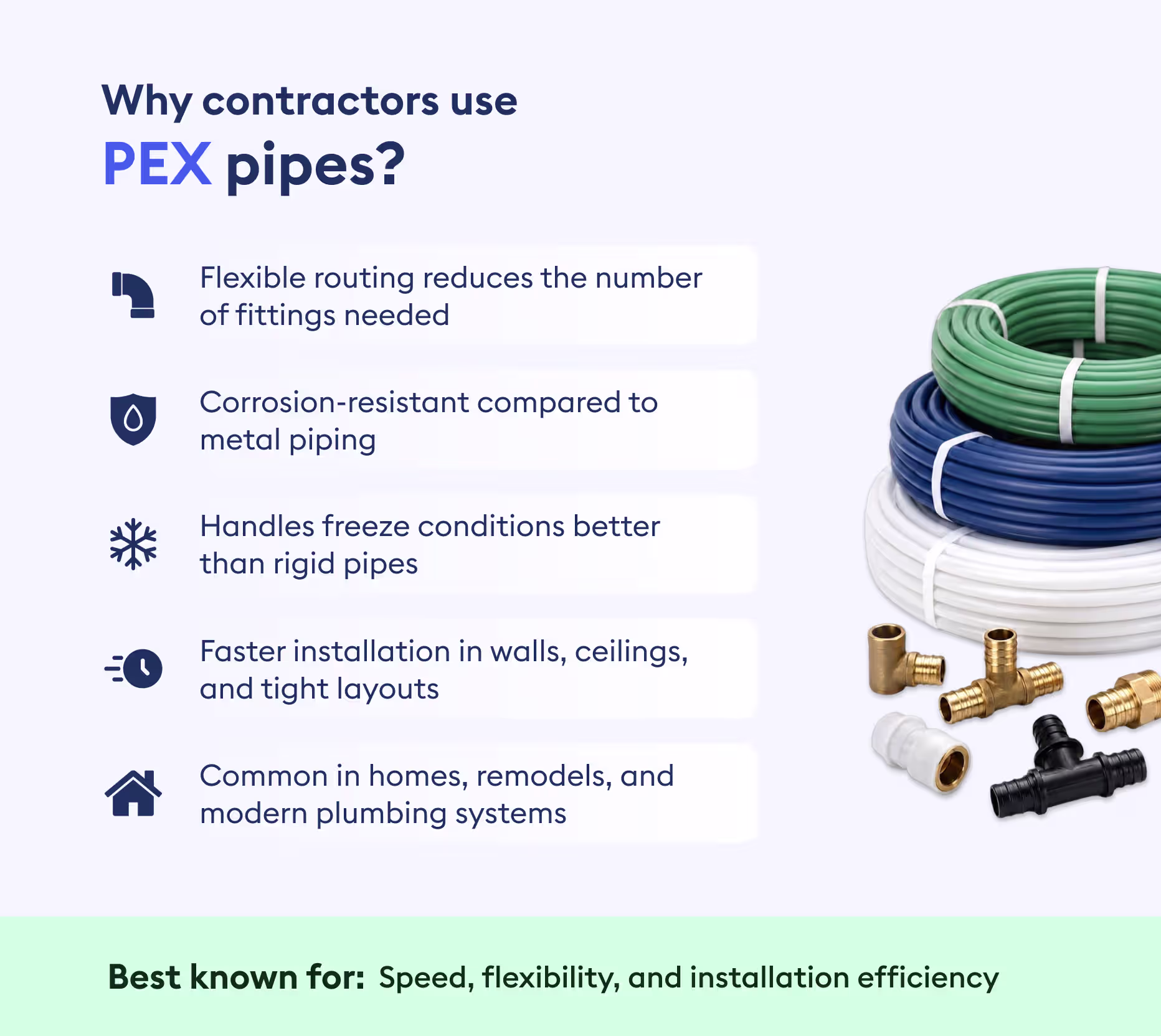pex pipes contractors