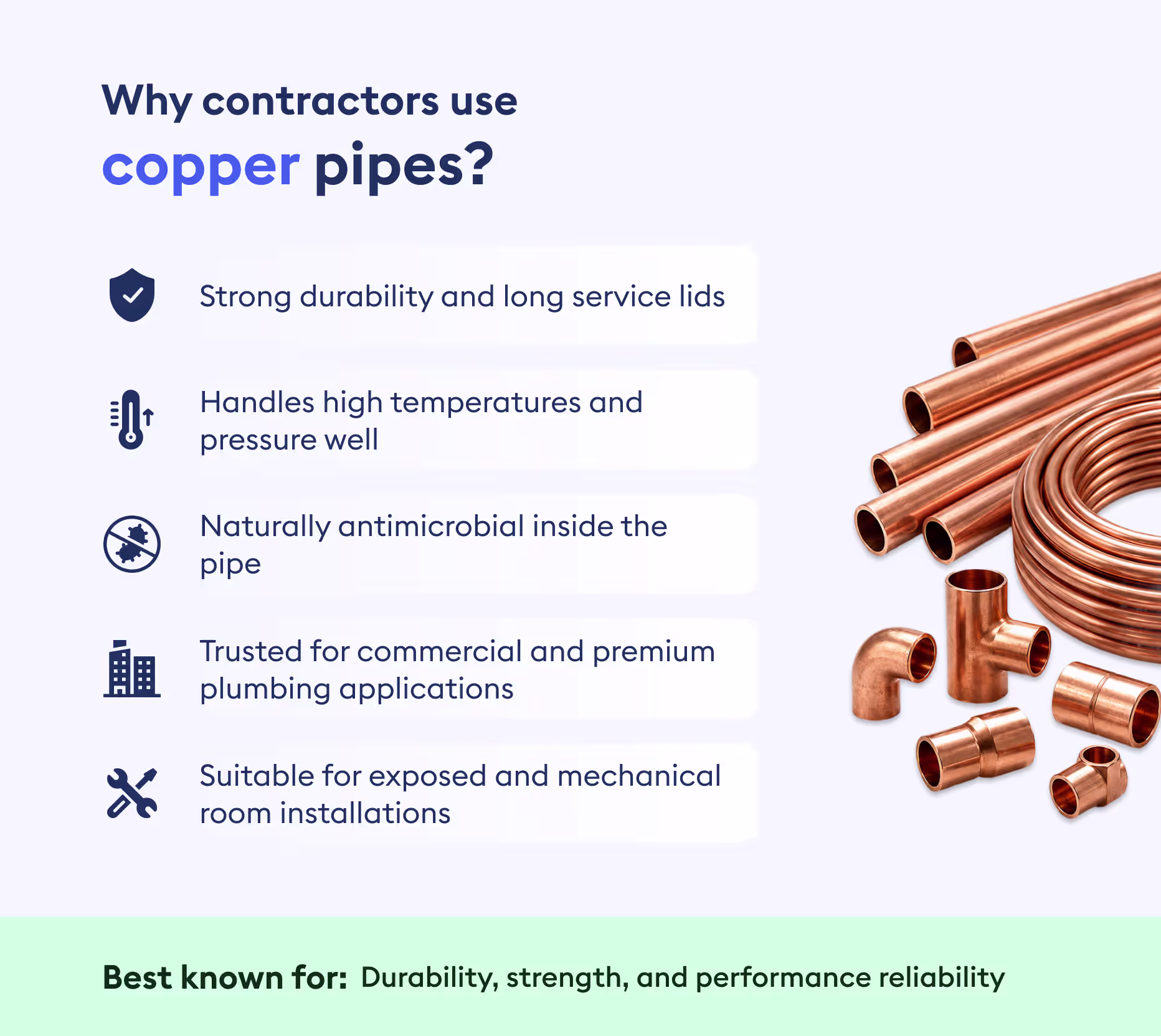copper pipes contractors
