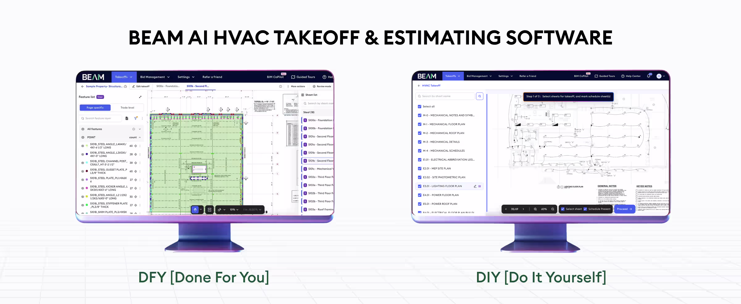beam ai hvac takeoff and estimating software